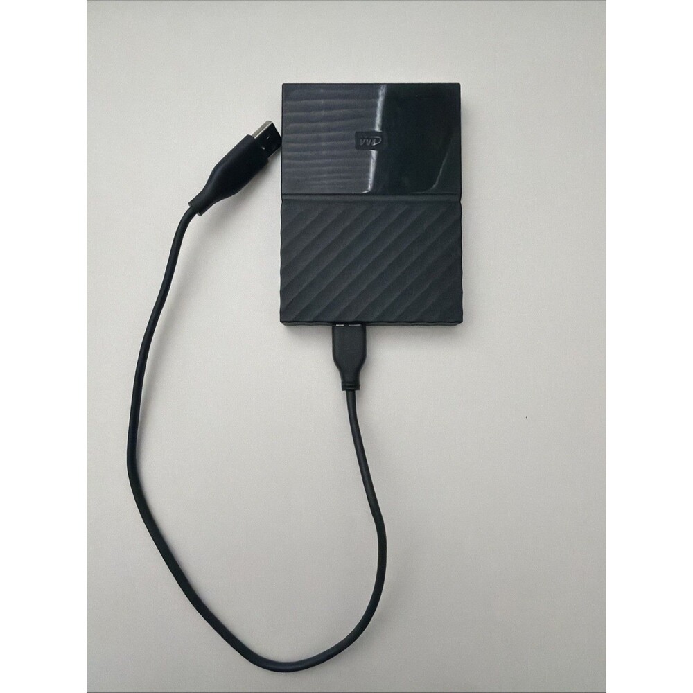 WD My Passport 2TB WDBS4B0020BBK-0B With Cable